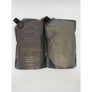 Bellami Professional Hair Extensions Shampoo & Conditioner Refill Set 975 ml NEW